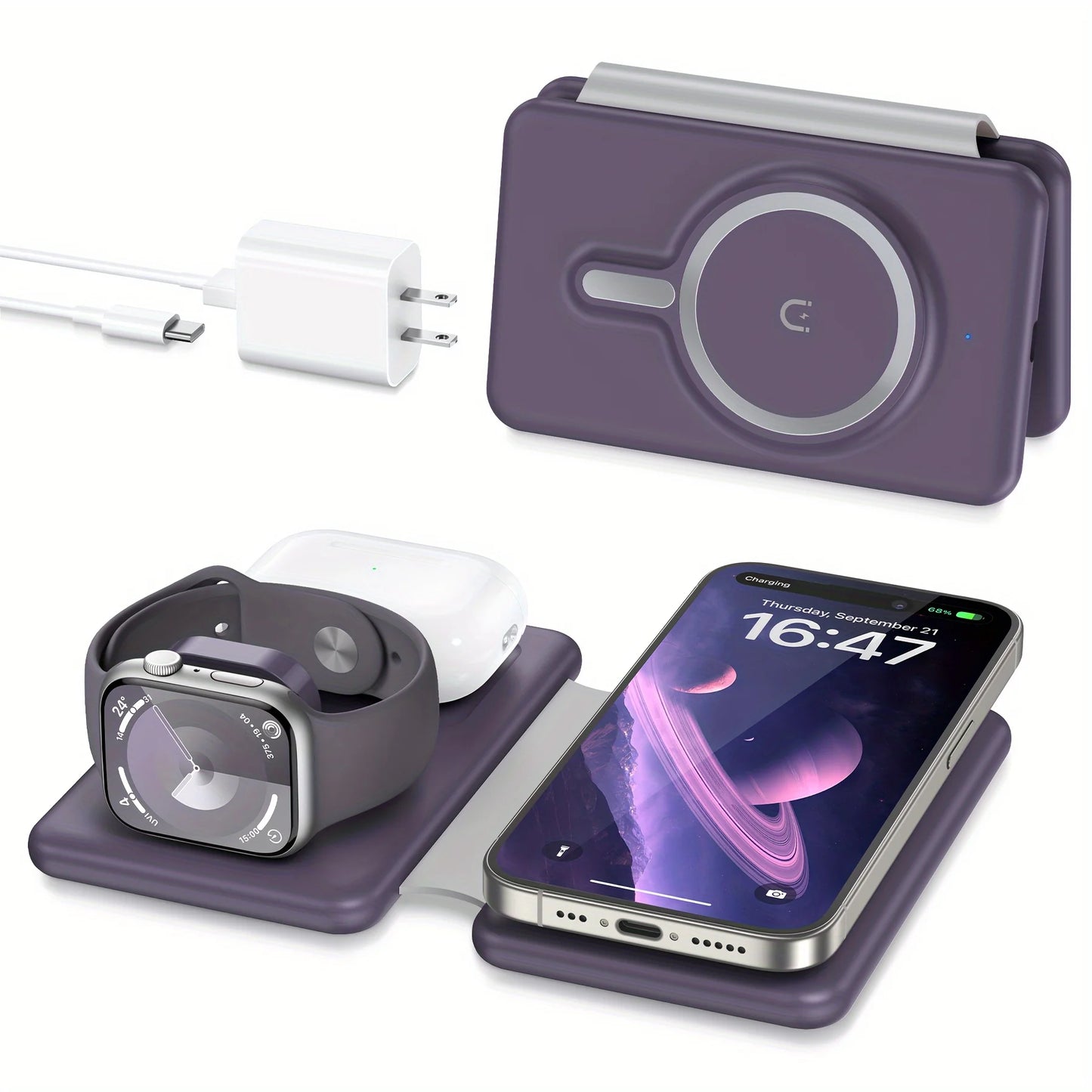 Z&M Express Portable Magnetic Charging Pad