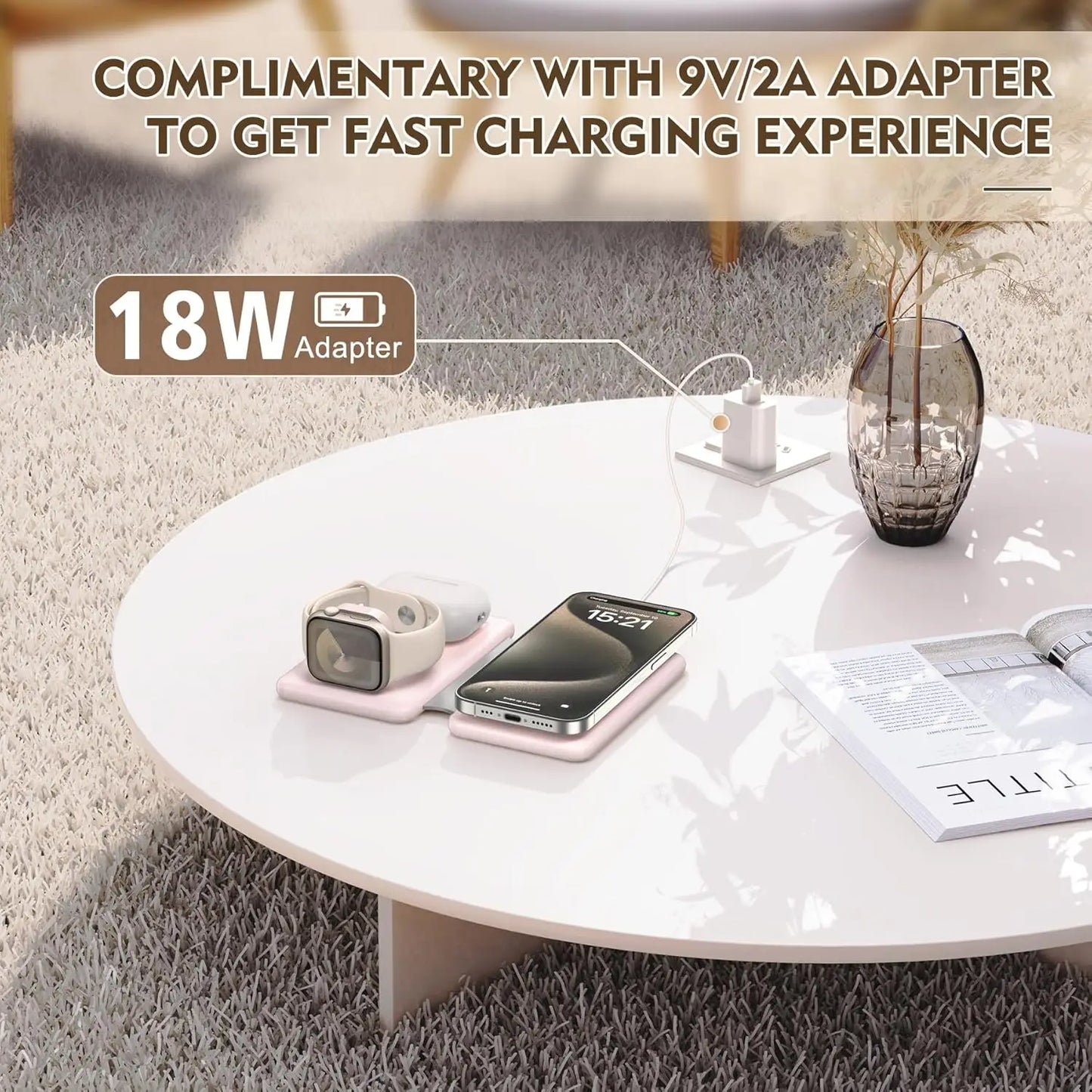 Z&M Express Portable Magnetic Charging Pad