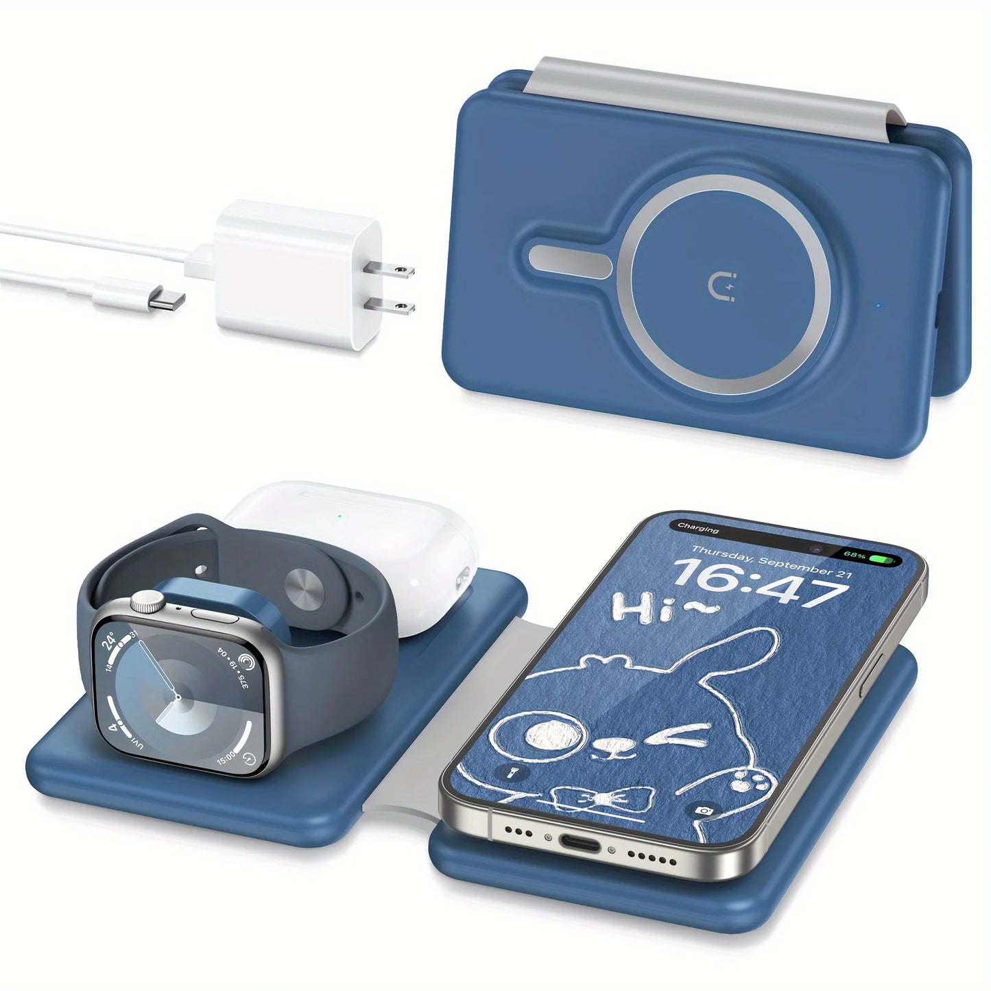 Z&M Express Portable Magnetic Charging Pad