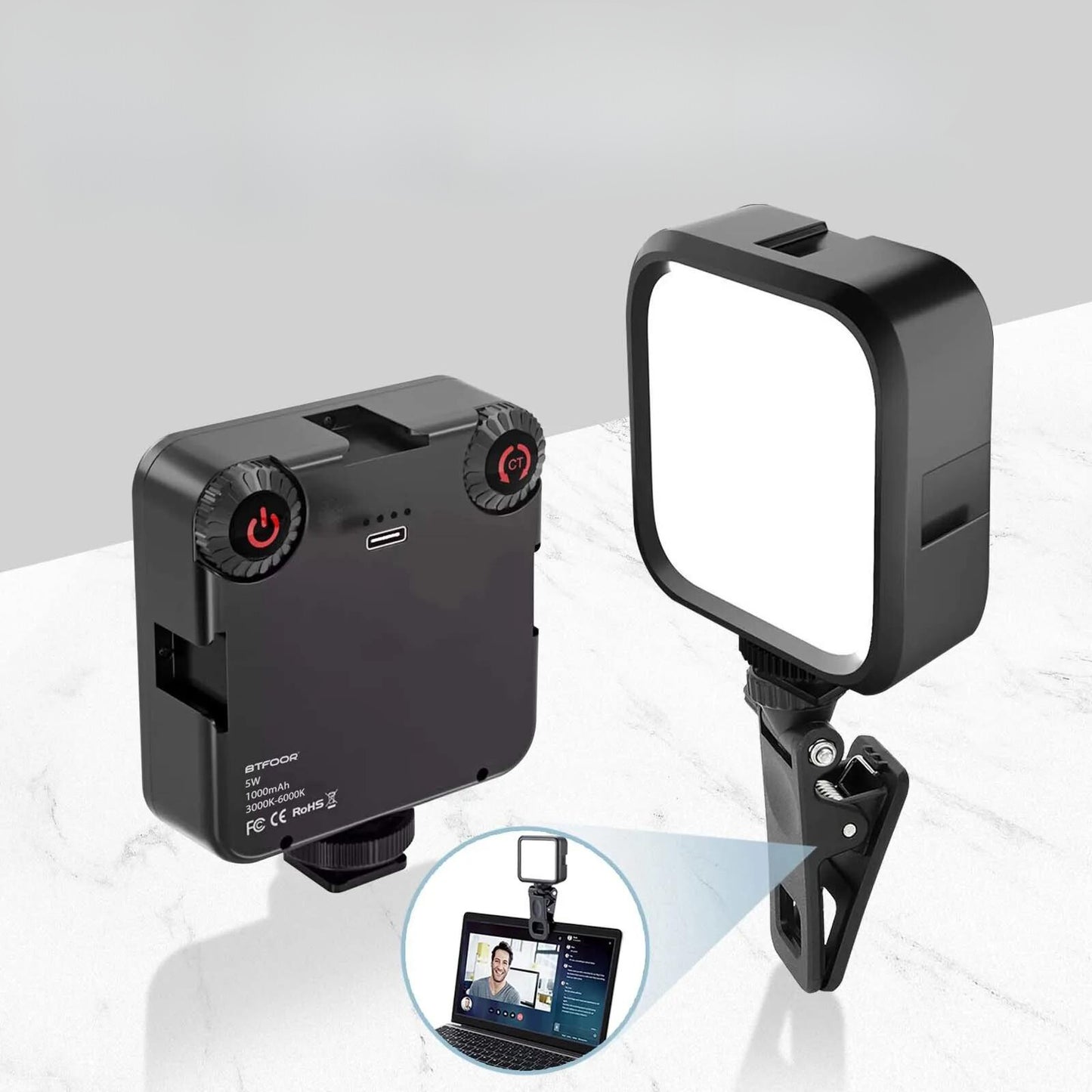 Z&M Express LED Portable Clip-On Light